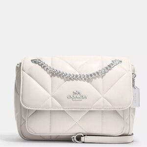 COACH | Coach ‘Klare’ Crossbody | Quilted White/Ivory Purse 🤍👜